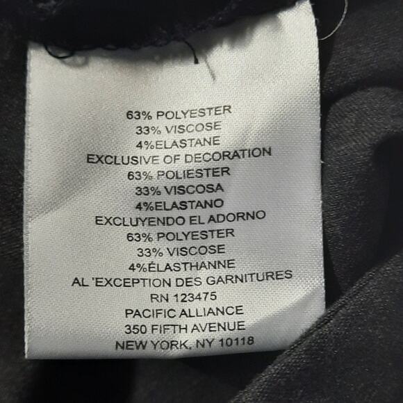 Ellen Tracy Women's Pants Size 8 Gray Dress Slacks Trousers Pockets Career Wear - Picture 6 of 7